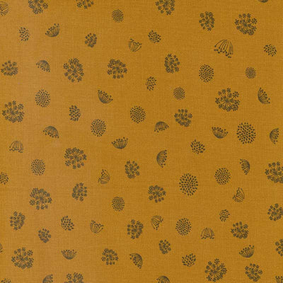 Moda Woodland Wildflowers Royal Rounds Caramel 45587-22