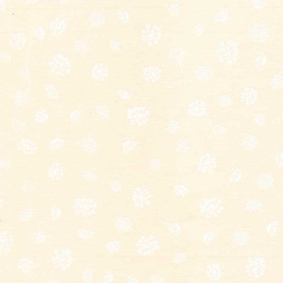 Moda Woodland Wildflowers Royal Rounds Cream White 45587-11