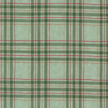 Moda Fabric Moda Woodland Winter Checks Eucalyptus 56098-16