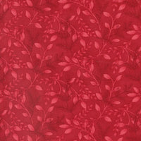 Moda Fabric Moda Woodland Winter Greenery Cardinal Red 56093-13