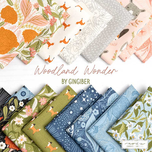 Moda Fabric Moda Woodland Wonder Angle Tangle Fern 48396-19  - The Sewing Studio