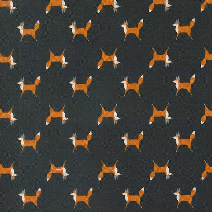 Moda Fabric Moda Woodland Wonder Fox Trot Midnight 48394-21  - The Sewing Studio