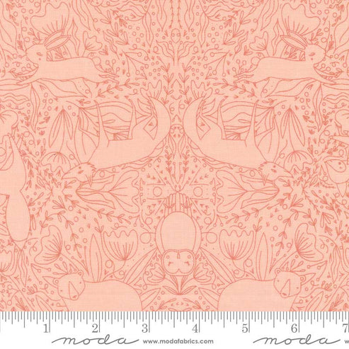 Moda Fabric Moda Woodland Wonder Frolic Blush 48395-18  - The Sewing Studio