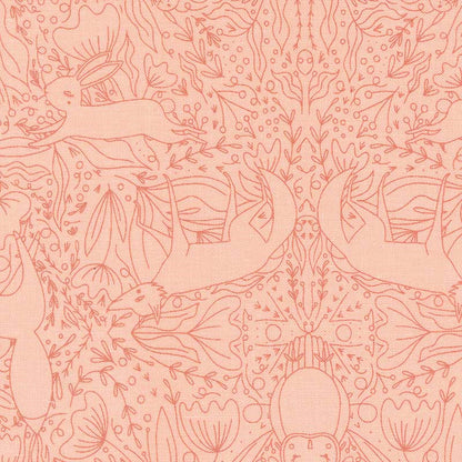 Moda Fabric Moda Woodland Wonder Frolic Blush 48395-18  - The Sewing Studio