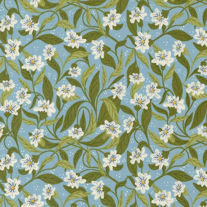 Moda Fabric Moda Woodland Wonder Make It Pretty Sky 48393-16  - The Sewing Studio