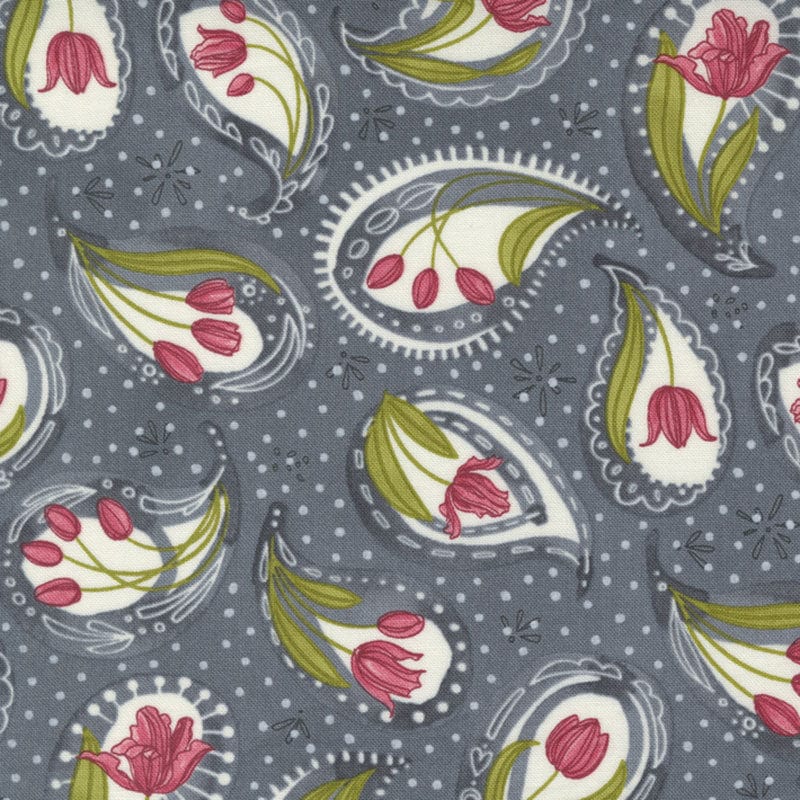 Moda Fabric Moda Tulip Tango  - The Sewing Studio