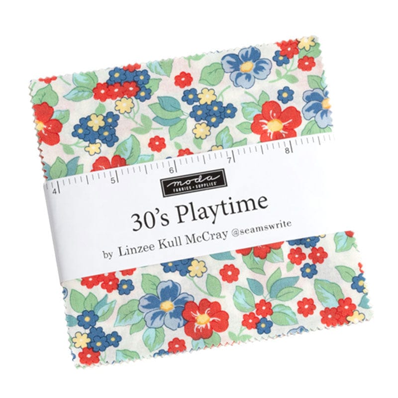 Moda Fabric Pre Cuts Moda 30S Playtime 2024 Charm Pack 33750PP