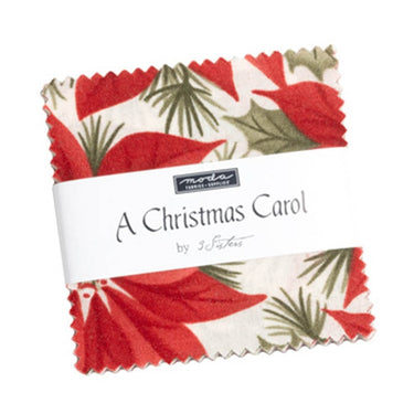 Moda Fabric Pre Cuts Moda A Christmas Carol Mini Charm 44350MC