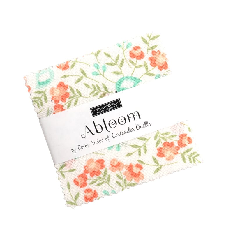 Moda Fabric Pre Cuts Moda Abloom Mini Charm Pack 29210MC  - The Sewing Studio