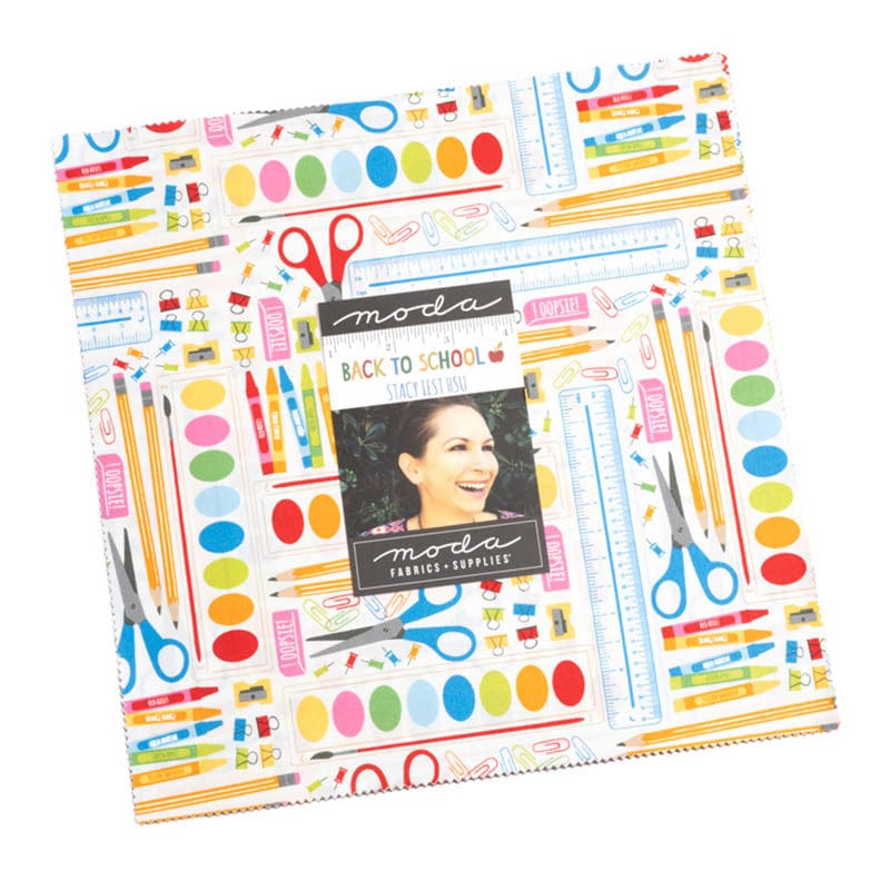 Moda Fabric Pre Cuts Moda Back To School Layer Cake 20890LC  - The Sewing Studio