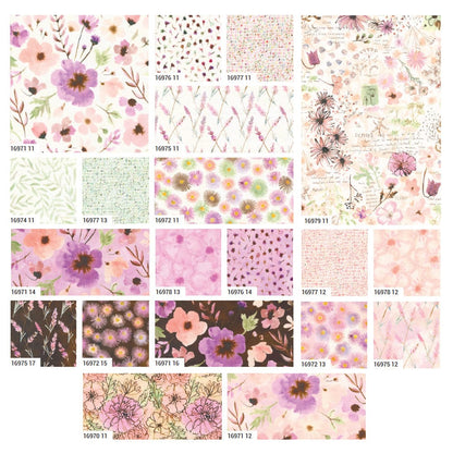 Moda Fabric Pre Cuts Moda Blooming Lovely Layer Cake 16970LC  - The Sewing Studio