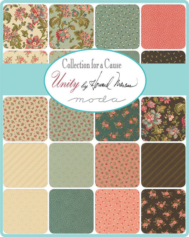 Moda Fabric Pre Cuts Moda Collections For A Cause Unity Charm Pack 46260PP  - The Sewing Studio