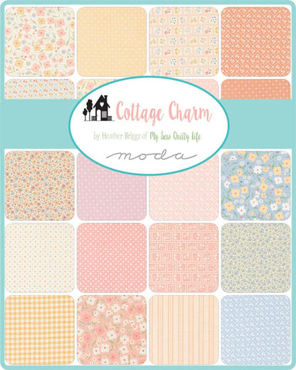 Moda Fabric Pre Cuts Moda Cottage Charm Fat Quarter Bundle 40 Piece 31750AB  - The Sewing Studio