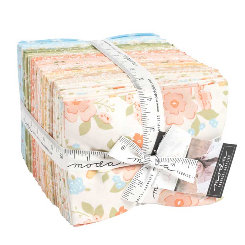 Moda Fabric Pre Cuts Moda Dainty Meadow Fat Quarter Pack 40 Piece 31740AB  - The Sewing Studio