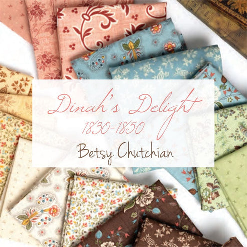 Moda Fabric Pre Cuts Moda Dinahs Delight Charm Pack 31670PP  - The Sewing Studio