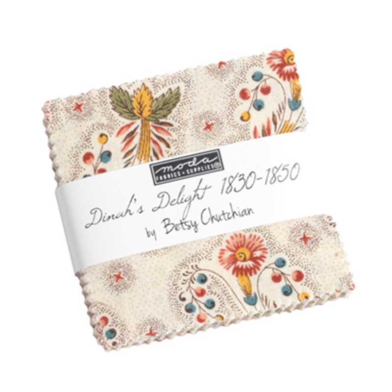 Moda Fabric Pre Cuts Moda Dinahs Delight Mini Charm 31670MC  - The Sewing Studio