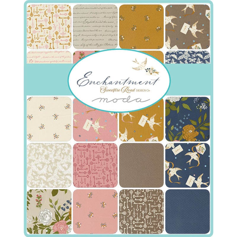 Moda Fabric Pre Cuts Moda Enchantment Charm Pack 43170PP  - The Sewing Studio