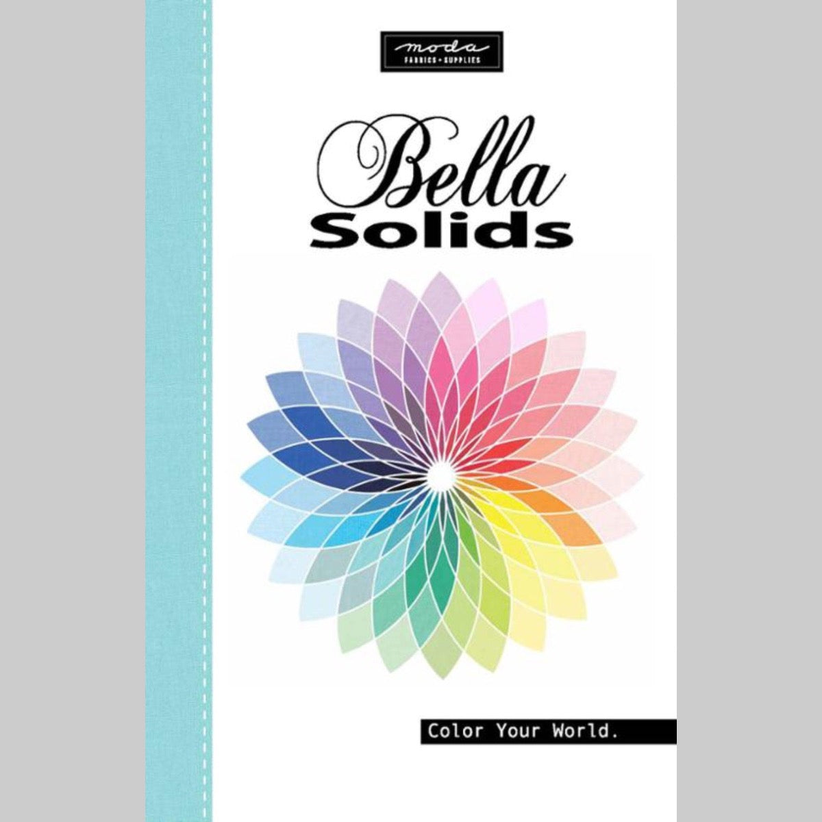 Moda Fabric Pre Cuts Moda Fabric Bella Solid Shade Card  - The Sewing Studio