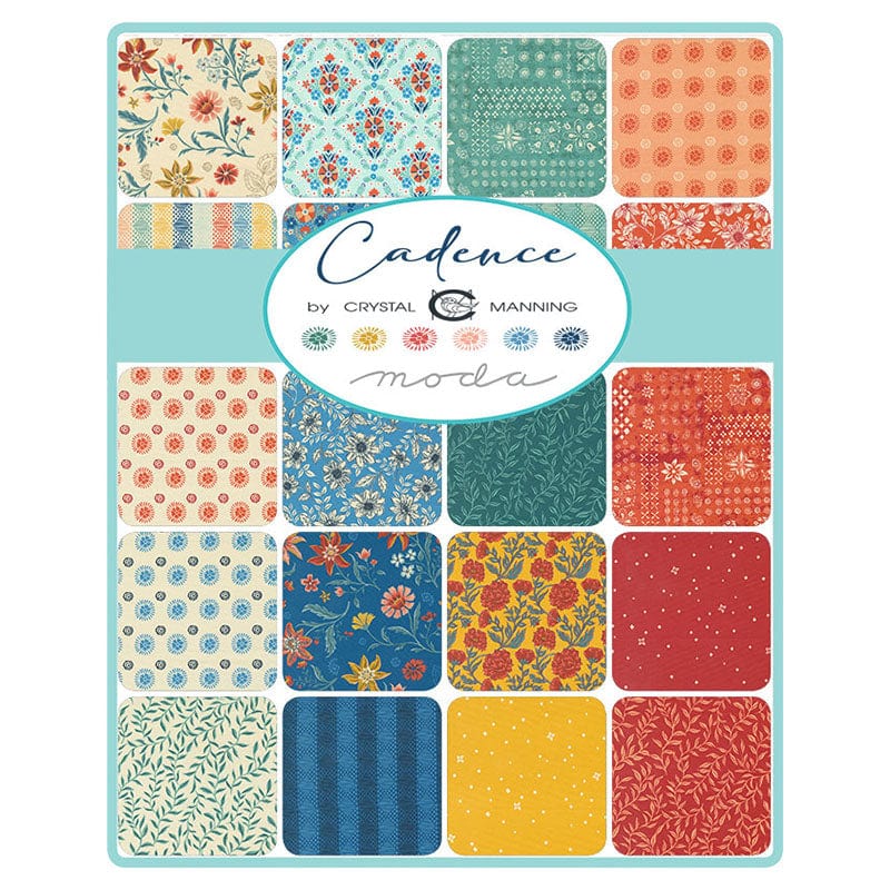 Moda Fabric Pre Cuts Moda Fabric Cadence Jelly Roll 11910JR  - The Sewing Studio