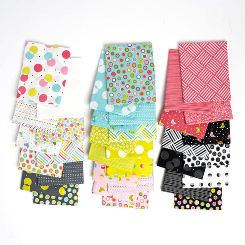 Moda Fabric Pre Cuts Moda Fabric Sweet and Plenty Fat Quarter Pack 34 Piece 22450AB  - The Sewing Studio