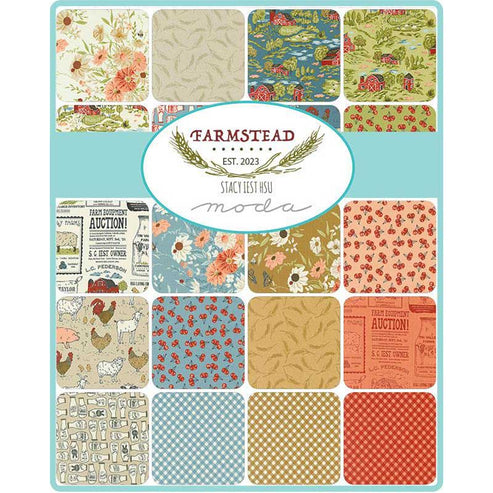 Moda Fabric Pre Cuts Moda Farmstead Charm Pack 20900PP  - The Sewing Studio