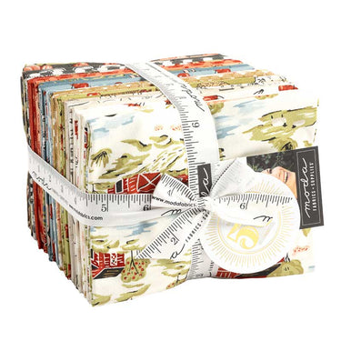 Moda Fabric Pre Cuts Moda Farmstead Fat Quarter Pack 33 Piece 20900AB  - The Sewing Studio for sale UK - The Sewing Studio