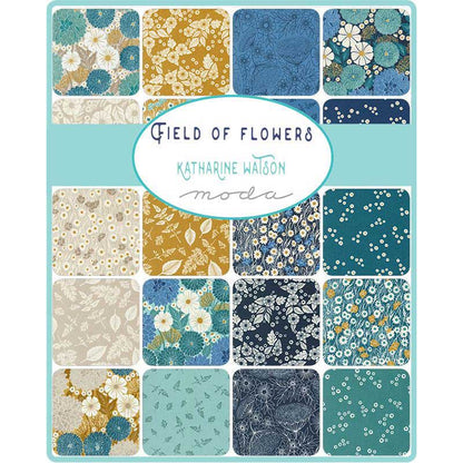 Moda Fabric Pre Cuts Moda Field Of Flowers Mini Charm 3310MC  - The Sewing Studio