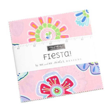 Moda Fabric Pre Cuts Moda Fiesta Charm Pack 22470PP  - The Sewing Studio for sale UK - The Sewing Studio