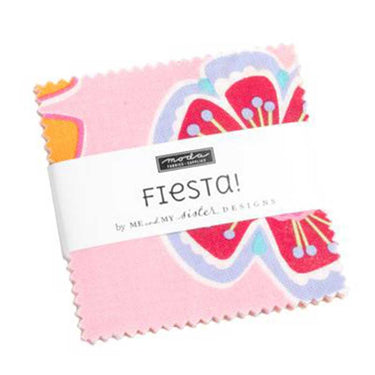 Moda Fabric Pre Cuts Moda Fiesta Mini Charm 22470MC  - The Sewing Studio for sale UK - The Sewing Studio