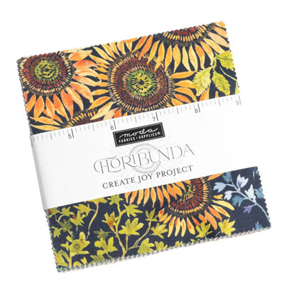 Moda Fabric Pre Cuts Moda Floribunda Charm Pack 39800PP  - The Sewing Studio