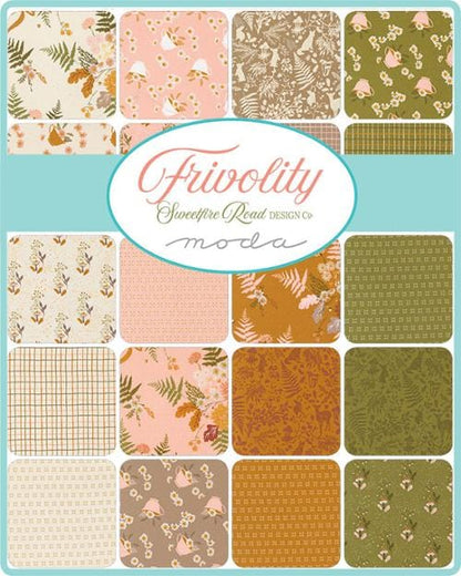 Moda Fabric Pre Cuts Moda Frivolity Mini Charm Pack 43190MC  - The Sewing Studio