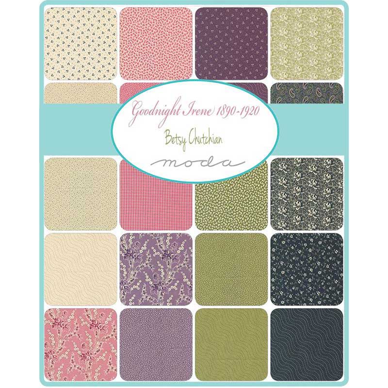 Moda Fabric Pre Cuts Moda Goodnight Irene Charm Pack 31700PP  - The Sewing Studio