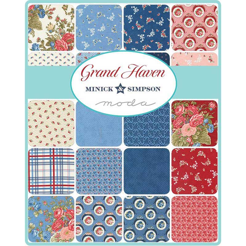 Moda Fabric Pre Cuts Moda Grand Haven Charm Pack 14980PP  - The Sewing Studio