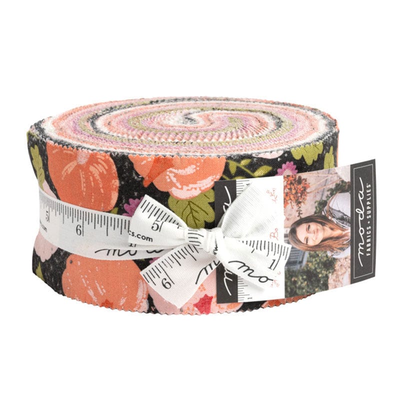 Moda Fabric Pre Cuts Moda Hey Boo Jelly Roll 5210JR  - The Sewing Studio