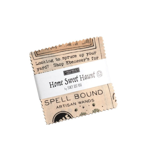 Moda Fabric Pre Cuts Moda Home Sweet Haunt Mini Charm Pack 20910MC  - The Sewing Studio