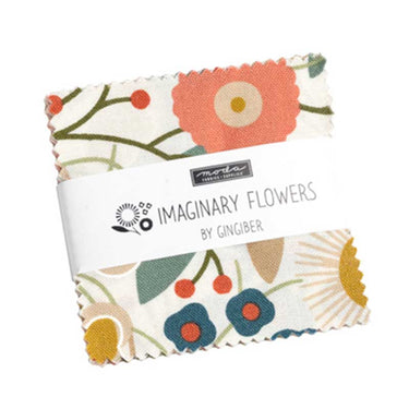 Moda Fabric Pre Cuts Moda Imaginary Flowers Mini Charm 48380MC  - The Sewing Studio for sale UK - The Sewing Studio