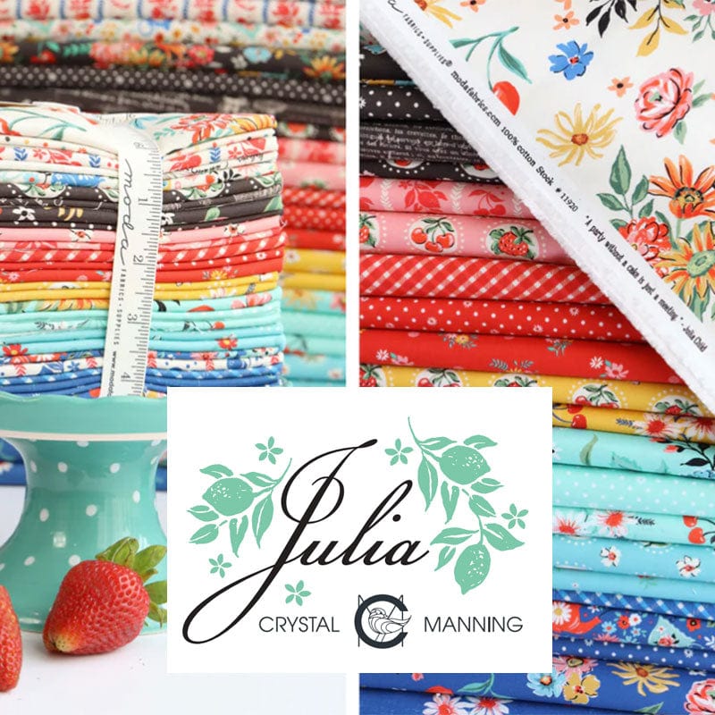 Moda Fabric Pre Cuts Moda Julia Jelly Roll 11920JR  - The Sewing Studio