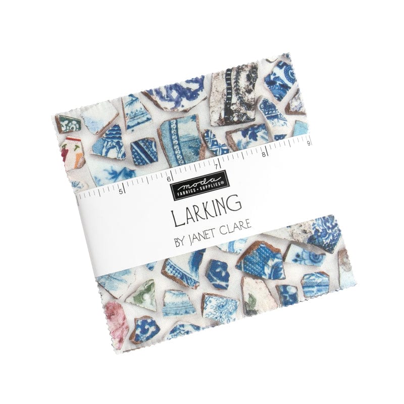 Moda Fabric Pre Cuts Moda Larking Charm Pack 24630PP  - The Sewing Studio