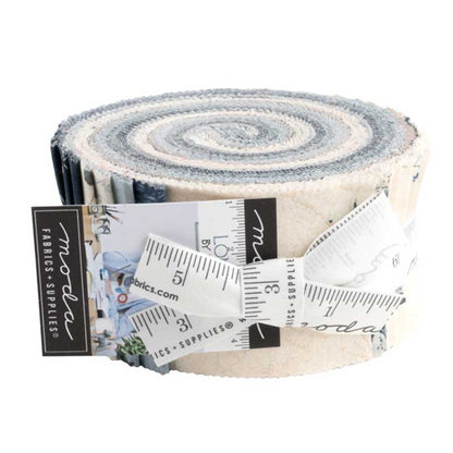 Moda Fabric Pre Cuts Moda Longshore Jelly Roll 24610JR  - The Sewing Studio