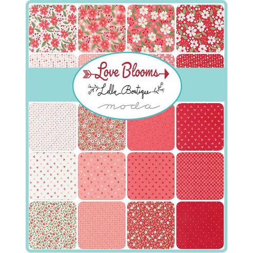 Moda Fabric Pre Cuts Moda Love Blooms Charm Pack 5220PP  - The Sewing Studio