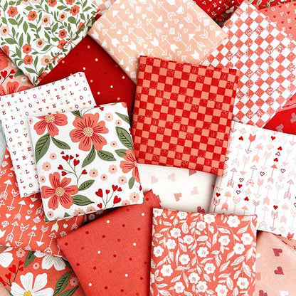 Moda Fabric Pre Cuts Moda Love Blooms Fat Quarter Pack 28 Piece 5220AB  - The Sewing Studio