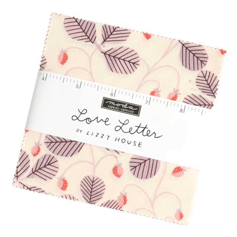 Moda Fabric Pre Cuts Moda Love Letter Charm Pack 37120PP  - The Sewing Studio