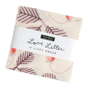 Moda Fabric Pre Cuts Moda Love Letter Mini Charm 37120MC  - The Sewing Studio for sale UK - The Sewing Studio