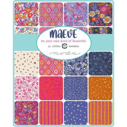 Moda Fabric Pre Cuts Moda Maeve Fat Quarter Pack 28 Piece 11930AB  - The Sewing Studio