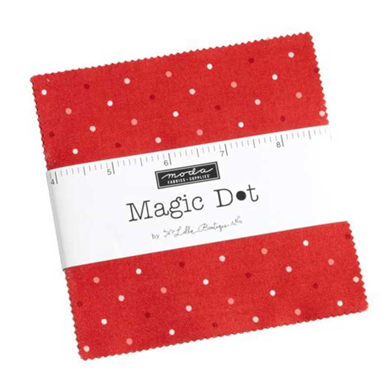 Moda Fabric Pre Cuts Moda Magic Dot Charm Pack 5230PP  - The Sewing Studio