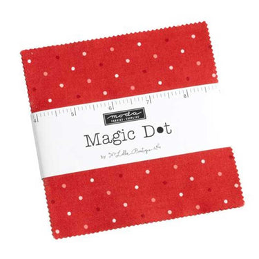 Moda Fabric Pre Cuts Moda Magic Dot Charm Pack 5230PP  - The Sewing Studio for sale UK - The Sewing Studio