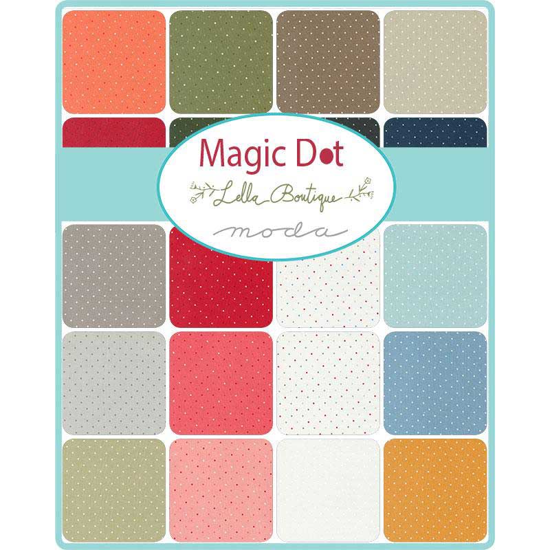 Moda Fabric Pre Cuts Moda Magic Dot Fat Quarter Pack 20 Piece 5230AB  - The Sewing Studio