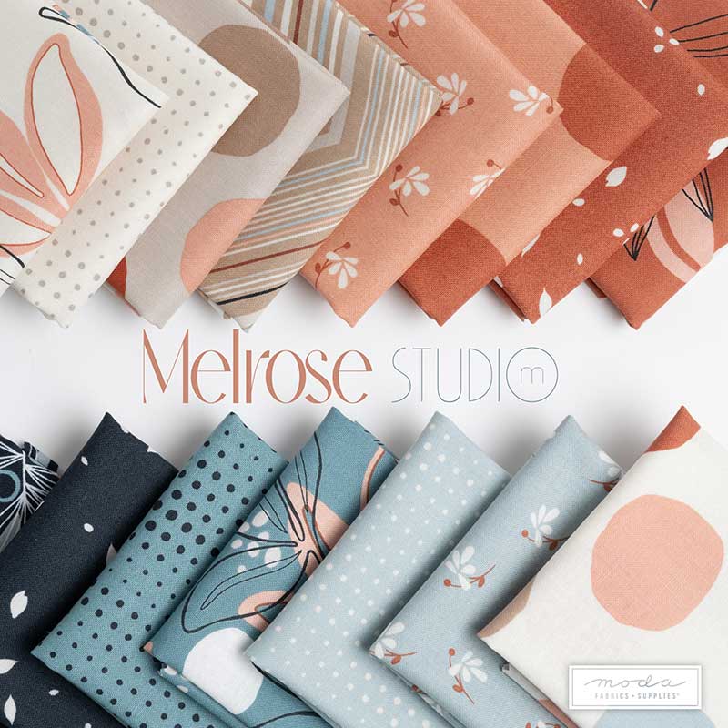 Moda Fabric Pre Cuts Moda Melrose Charm Pack 33780PP  - The Sewing Studio