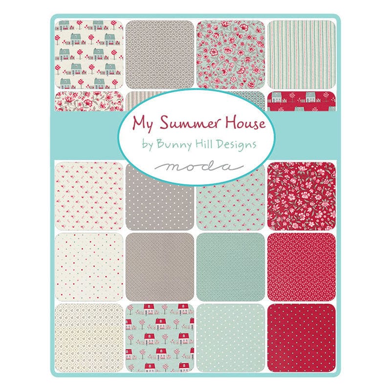 Moda Fabric Pre Cuts Moda My Summer House Jelly Roll 3040JR  - The Sewing Studio