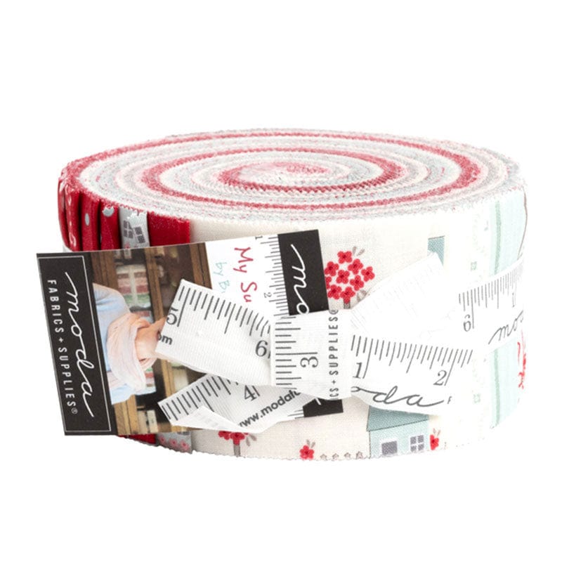 Moda Fabric Pre Cuts Moda My Summer House Jelly Roll 3040JR  - The Sewing Studio